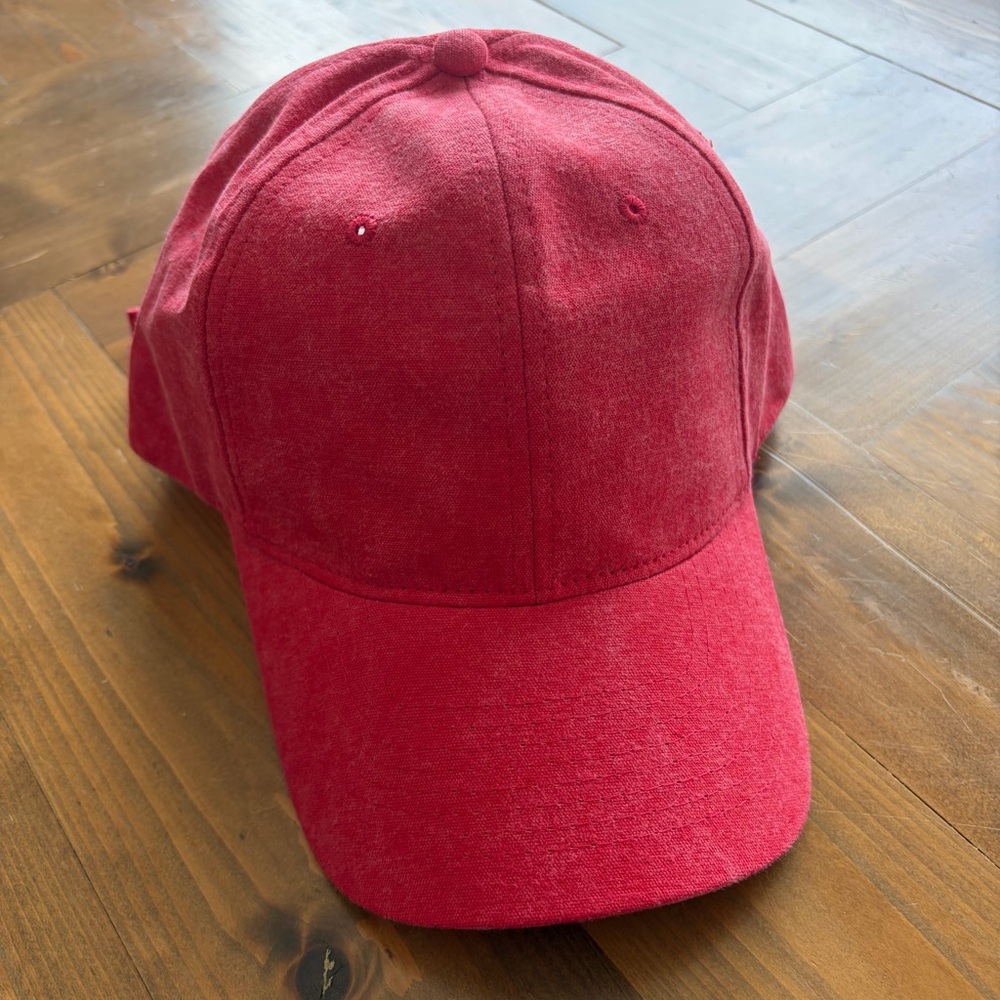 NEW Zkapz Buckle Back Adjustable Dad Hat - One Size Cap - Red